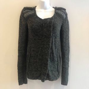 Jamison for Scoop NYC Sweater Moto Jacket